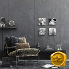 Kit Quadro Decorativo Personalizado Sua Foto Sala Quarto 4un