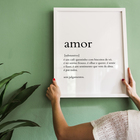 Kit Quadro Para Sala E Escritório Moldura Grande Frases Diver