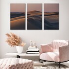 Kit Quadros Decorativo Deserto Minimalista