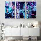 Kit Quadros Decorativos  Tokyo