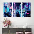 Kit Quadros Decorativos  Tokyo