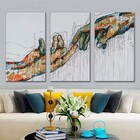 Kit Quadros Decorativos A Criação De Adãom2