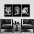 Kit Quadros Decorativos Animais Empreendedores