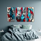 Kit Quadros Decorativos Arte Urbana