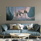 Kit Quadros Decorativos Beijo Abstrato