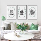 Kit Quadros Decorativos Frases Motivacionais