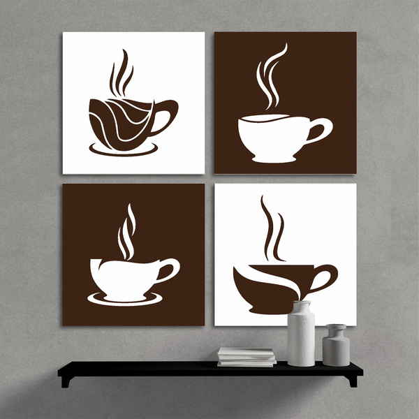 Kit Quadros Decorativos Hora Do Café