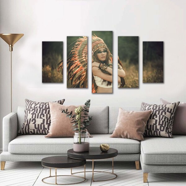 Kit Quadros Decorativos Índia