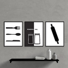 Kit Quadros Decorativos Kit Cozinha