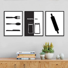 Kit Quadros Decorativos Kit Cozinha