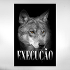 Kit Quadros Decorativos Lobo Execução