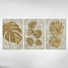 Kit Quadros Decorativos Marmore Costela De Adão