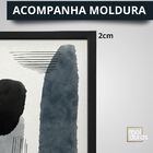 Kit Quadros Decorativos Minimalista Abstrato Grande 40x60