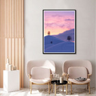 Kit Quadros Decorativos Paisagem Nevada