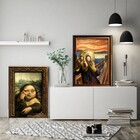 Kit Quadros Decorativos Pinturas Famosas  Baby