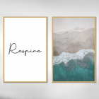 Kit Quadros Decorativos Praia E Frases