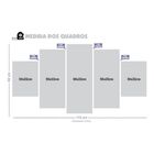 Kit Quadros Decorativos Sala Quarto Arvore Centenaria 5 Peças