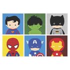 Kit Quadros Decorativos Super Herói Baby Marvel Infantil