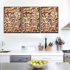 Kit Quadros Decorativos Vinho E Rolhas