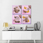 Kit Quadros Decorativos Vintage Porcelana