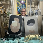 Kit Quadros Mart Moldura Branca