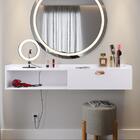 Kit Quarto 2 Mesas Cabeceira Retrô Pés Palito Penteadeira Sus