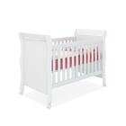 Kit Quarto C/ Cômoda Nova E Berço Mini Cama Baby Branco