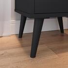 Kit Quarto Casal Penteadeira Suspensa Gloss Mesinha Estilo Pr