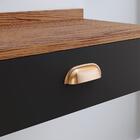 Kit Quarto Casal Penteadeira Suspensa Gloss Mesinha Estilo Pr