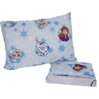 Kit Quarto Frozen Jogo De Lençol 3 Pçs E Edredom Microfibra D
