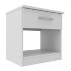 Kit Quarto Guarda-roupa Cômoda 4 Gavetas Mesa De Cabeceira B