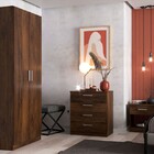 Kit Quarto Guarda-roupa Cômoda 4 Gavetas Mesa De Cabeceira C