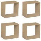 Kit Quarto Infantil 4 Nichos Cubo Vitra Kit Cubos Baby Espres