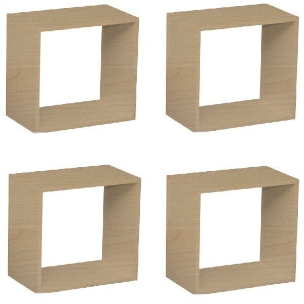 Kit Quarto Infantil 4 Nichos Cubo Vitra Kit Cubos Baby Espres