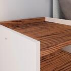 Kit Quarto Penteadeira Suspensa Gloss Mesinha Lateral Estilo