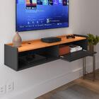 Kit Quarto Sapateira Shoes Preto Banquinho Pés Madeira Rack S