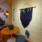 Kit Quatro Cadeiras Roma Linho Azul Jeans - Ooca Móveis