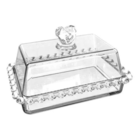 Kit Queijeira + Manteigueira + Açucareiro Coração Lyor