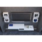 Kit Rack Suspenso Tv Com 4 Nichos Premium Organizador Livros