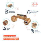 Kit Ralador Abridor Saleiro Para Servir À Mesa - Oikos Natura