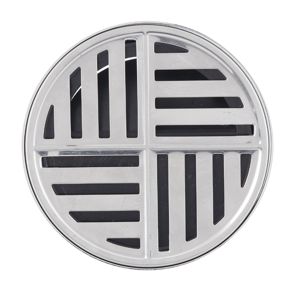 Kit Ralo Redondo Grande Cromado Inox e ABS RaloDengue Equation