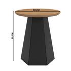 Kit Recepção Com Aparador Mesa De Centro E Mesa De Canto Frei