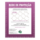 Kit Rede Proteção Preta 3,5x12m