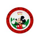 Kit Refeição Infantil Mickey Mouse Disney 3 Peças Melamina Pr