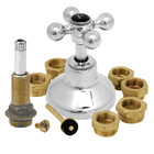 Kit Registro C/ Acabamento Pressão Salva Reparo Chuveiro C33