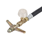 Kit Registro P13 7kg/h com Válvula e Mangueira 50cm Maqenge