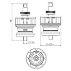 Kit Reparo Com Mola Para Válvula De Descarga Docol 1.1/2''