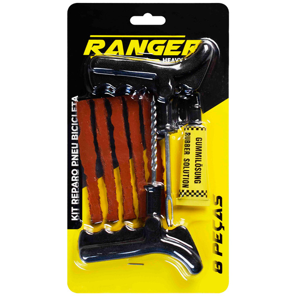 Kit Reparo Ranger De Pneu Bicicleta - 8 Pcs