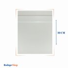 Kit Rodape 10cm Poliest Slim Branco 05pç (10mt) Rodapeshop