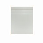 Kit Rodape 10cm Poliest Slim Branco 07pç (14mt) Rodapeshop